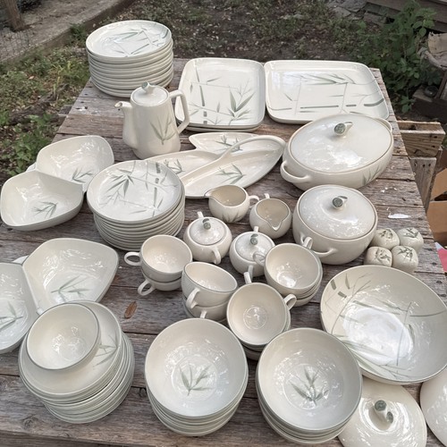 Vintage winfield ware bamboo - ware,